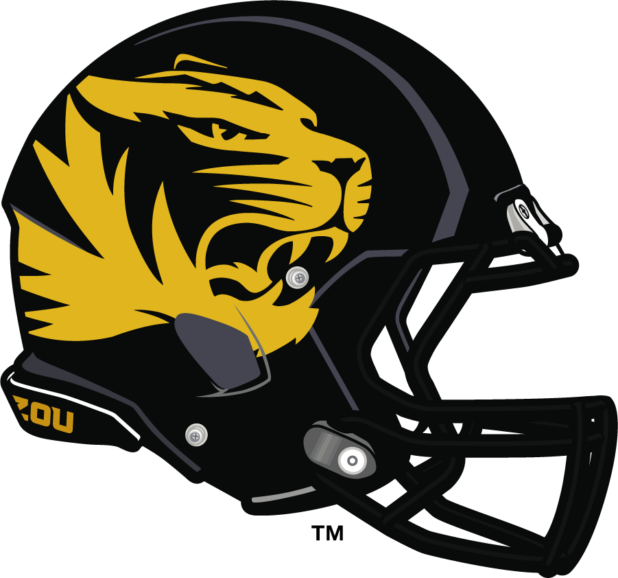 Missouri Tigers 2016-2017 Helmet Logo v2 iron on transfers for clothing